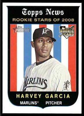 2008 Topps Heritage #125 Harvey Garcia