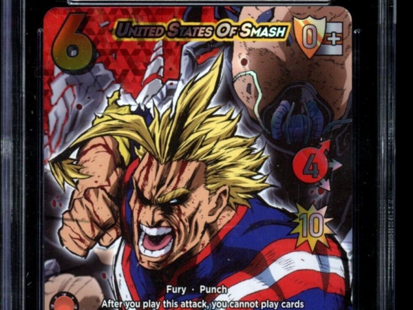 CGC 10 United States of Smash 110/108 XSR 1st Edition - League of Villains