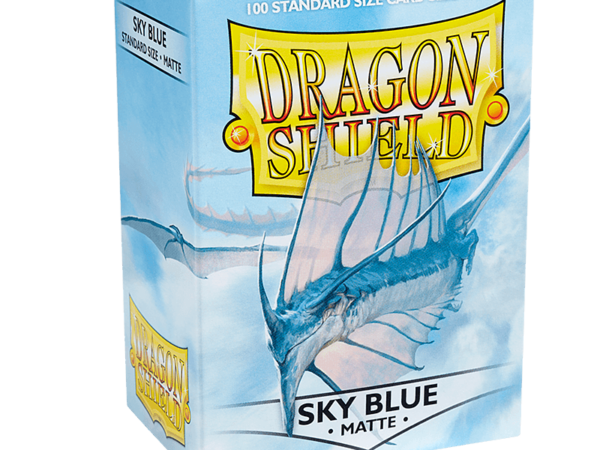 Dragon Shield: Matte Sky Blue Standard Size 100 ct Card Sleeves