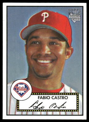 Topps Fabio Castro 63 2006 Topps '52 Rookies - NM