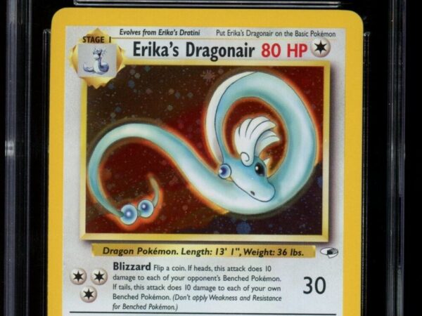 CGC 10 Erika's Dragonair 4/132 Holo - Gym Heroes