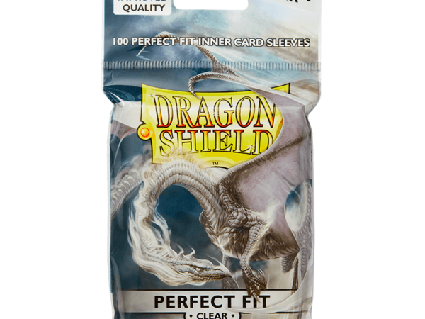 Dragon Shield: Perfect Fit / Clear Top Loading Sleeves - 100 ct