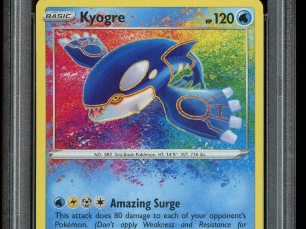 PSA 10 Kyogre 021/072 Amazing Rare - Shining Fates