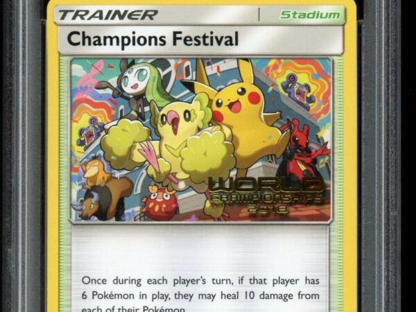 PSA 9 Champions Festival SM148 - STAFF - World Championships 2018