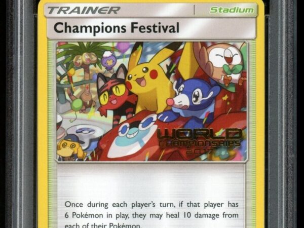 PSA 9 Champions Festival SM78 "STAFF" - World Championships 2017