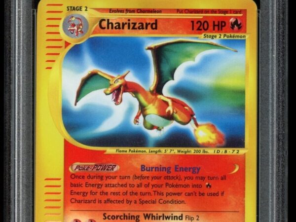 PSA 7 Charizard 6/165 Reverse Holo - Expedition