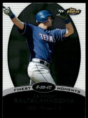 2008 Finest #FM-JSA Jarrod Saltalamacchia Finest Moments