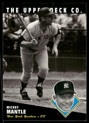 Upper Deck Mickey Mantle 100 1994 Upper Deck All-Time Heroes Excellent