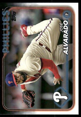 2024 Topps #356 Jose Alvarado Rainbow Foil