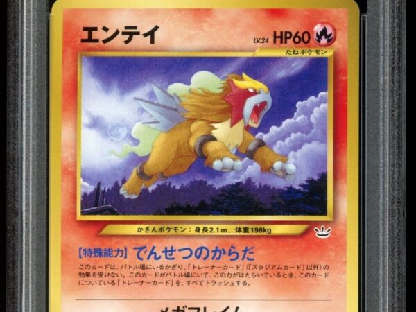 PSA 10 Entei 244 - Neo 3 - Japanese