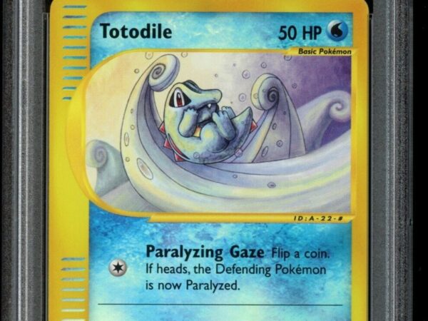 PSA 8 Totodile 135/165 Reverse Holo - Expedition