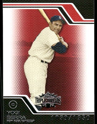 Topps Yogi Berra 98 2008 Topps Triple Threads /1350