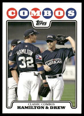 2008 Topps Updates & Highlights #UH112 Josh Hamilton / J.D. Drew