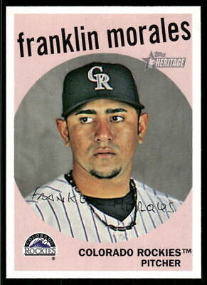 2008 Topps Heritage #379 Franklin Morales