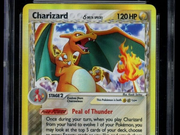 CGC 9.5 Charizard 4/100 Delta Species Holo - Crystal Guardians