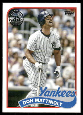 2024 Topps #89B-80 Don Mattingly 1989 Topps Baseball 35th Anniversary