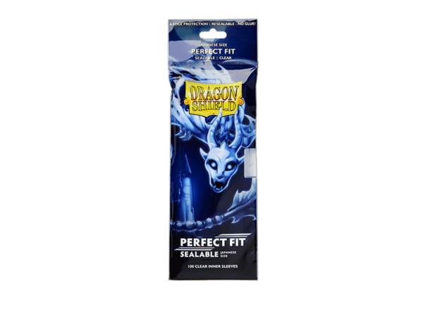 Dragon Shield: Sealable Perfect Fit Sleeves - Japanese Size - 100ct