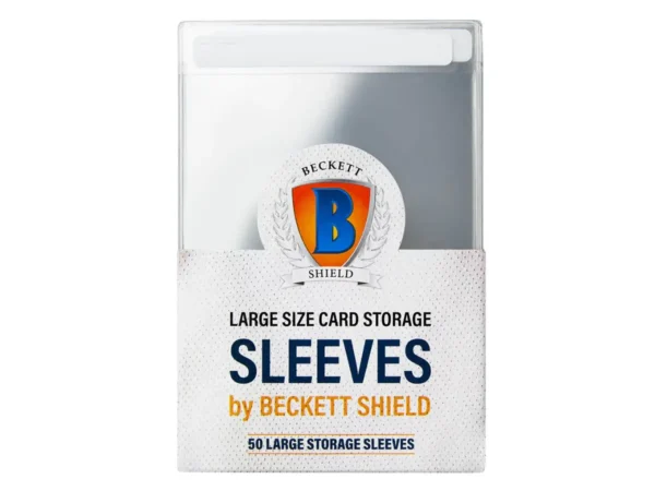 Beckett Shield: Large Semi-Rigid Card Sleeves
