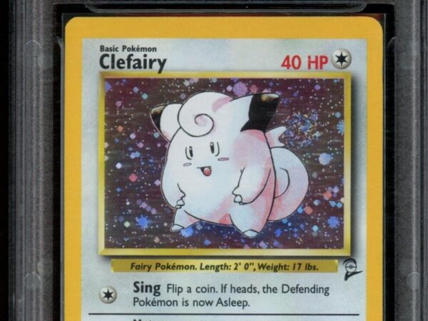 GMA 8 Clefairy 6/130 Holo - Base Set 2