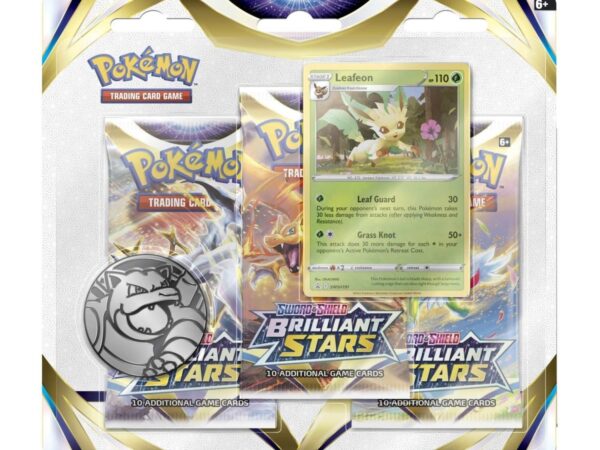 Brilliant Stars 3 Pack Blister - Leafeon