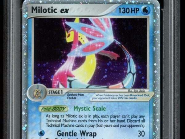 PSA 8 Milotic ex 96/106 Holo - Emerald