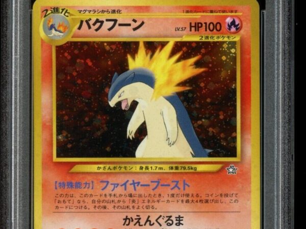 PSA 10 Typhlosion 157 Holo - Neo Premium File - Japanese