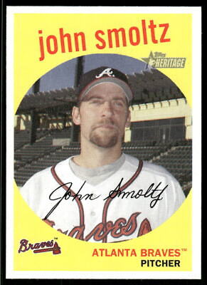 2008 Topps Heritage #440a John Smoltz