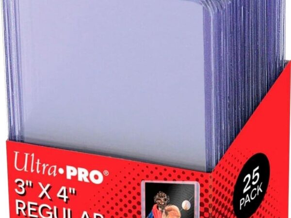 Ultra PRO: 3" x 4" Clear Regular Top Loaders