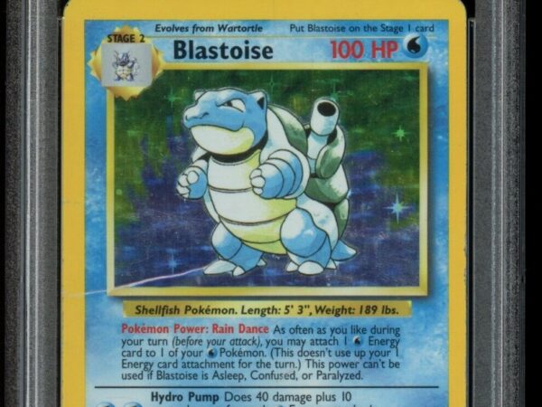 PSA 1 Blastoise 2/102 Holo - Base Set