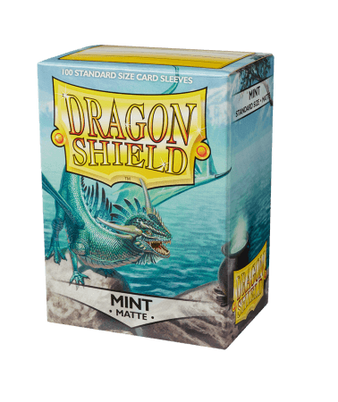 Dragon Shield: Matte Mint Standard Size 100 ct Card Sleeves