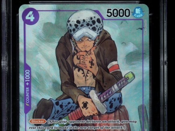 CGC 10 PRISTINE Trafalgar Law ST10-010 Super Rare - Treasure Rare - Alt. Art