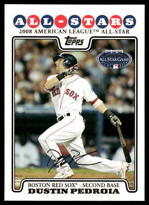 2008 Topps Updates & Highlights #UH47 Dustin Pedroia Gold Foil