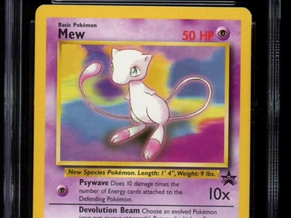 CGC 9 Mew 8 - Black Star Promo