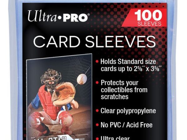 Ultra PRO: 2-1/2" x 3-1/2" Soft Card Sleeves