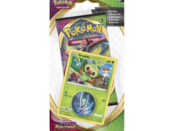 Vivid Voltage Checklane Blister - Grookey