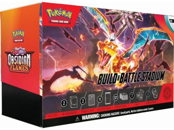 Obsidian Flames: Build and Battle Stadium