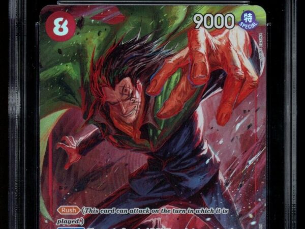 CGC 10 PRISTINE Monkey.D.Dragon OP07-015 Super Rare - Alt Art 500 Years ENGLISH