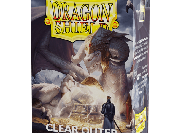 Dragon Shield: Matte Clear Outer Sleeves 100 ct