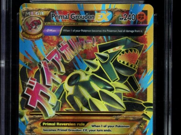 CGC 7.5 Primal Groudon EX 97/98 Full Art - Ancient Origins