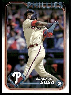 2024 Topps Philadelphia Phillies #PHI-17 Edmundo Sosa