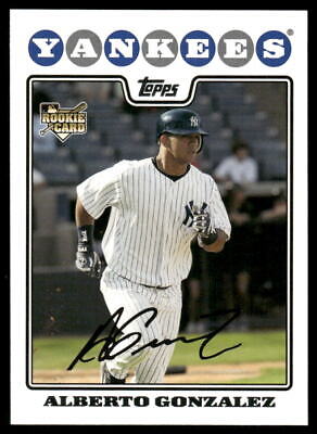 2008 Topps Updates & Highlights #UH207 Alberto Gonzalez