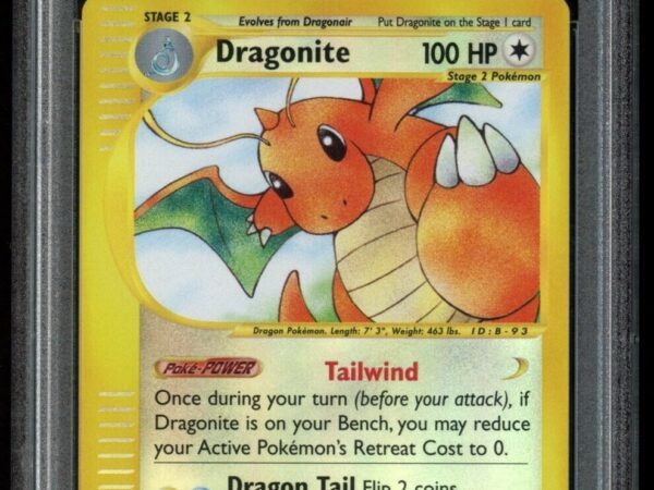 PSA 8 Dragonite 9/165 Reverse Holo - Expedition