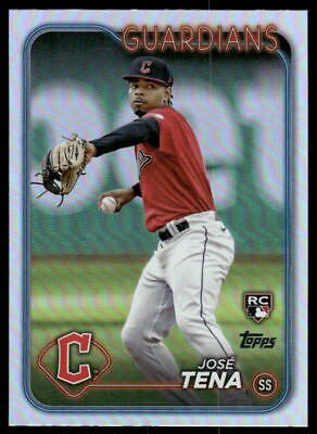 2024 Topps #678 Jose Tena Rainbow Foil