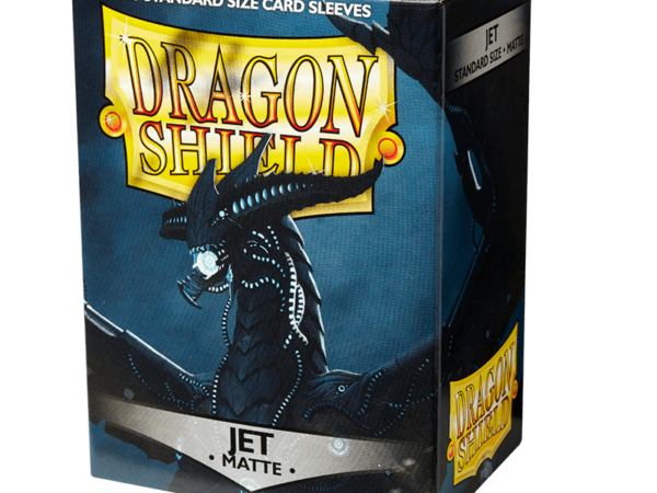 Dragon Shield: Matte Jet Standard Size 100 ct Card Sleeves