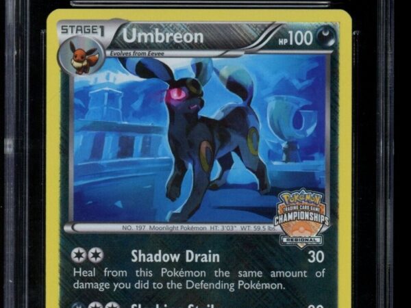 CGC 10 Umbreon 60/108 Crosshatch Holo Regional Championships