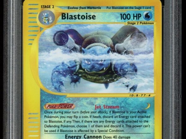 PSA 8 Blastoise 37/165 Reverse Holo - Expedition