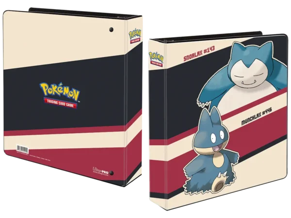 2" Snorlax and Munchlax Album for Pokémon