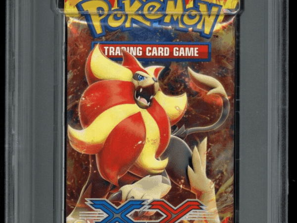 PSA 8 XY Flashfire Booster Pack - Pyroar