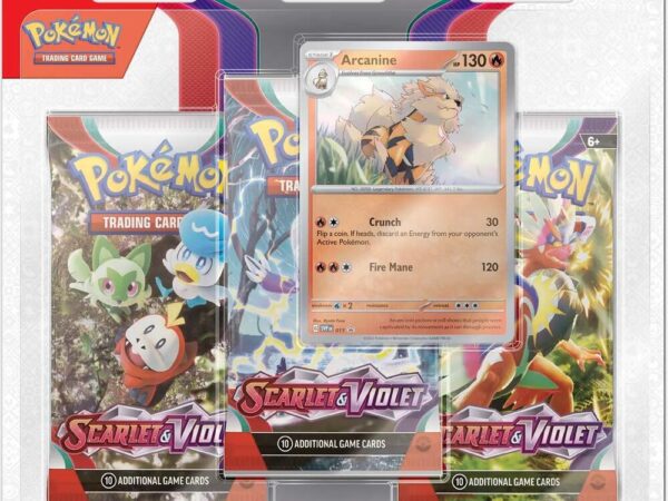 Scarlet & Violet - 3 Pack Blister