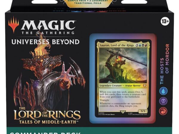 The Hosts of Mordor - The Lord of the Rings: Tales of Middle-earth Commander Deck